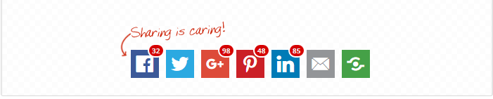 social sharing buttons