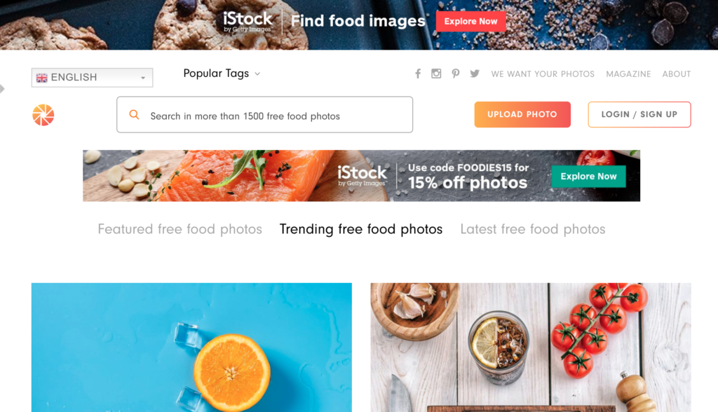 FoodiesFeed great free stock photo site