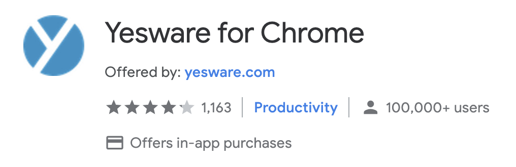 best chrome extension yasware